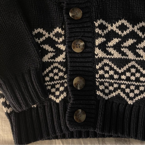 Cat & Jack | Shawl Collar Button Down Cardigan | 12 mo - Picture 4 of 5